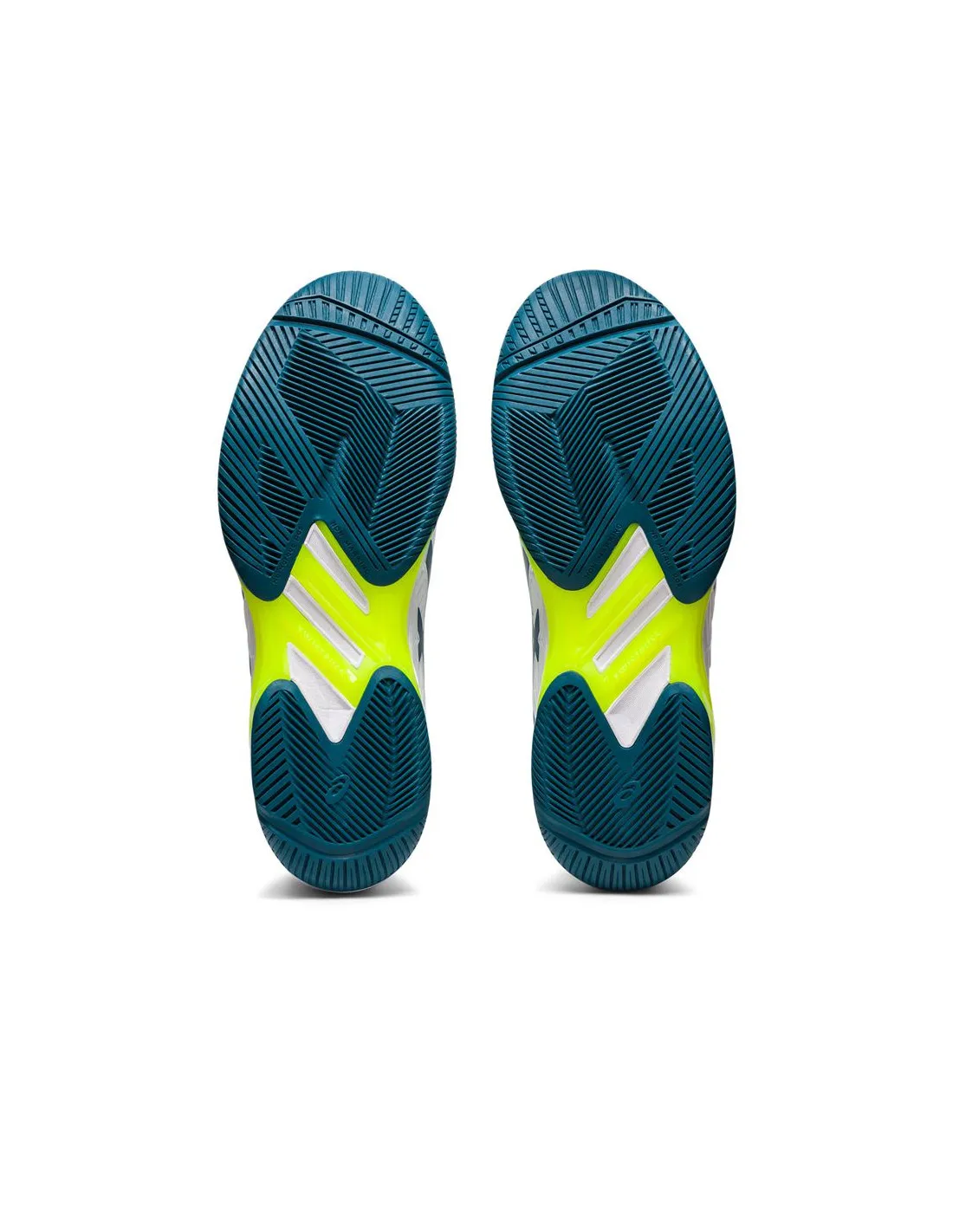 Zapatillas de Tenis ASICS Solution Speed Ff 2 Hombre Blanco/Restful Teal