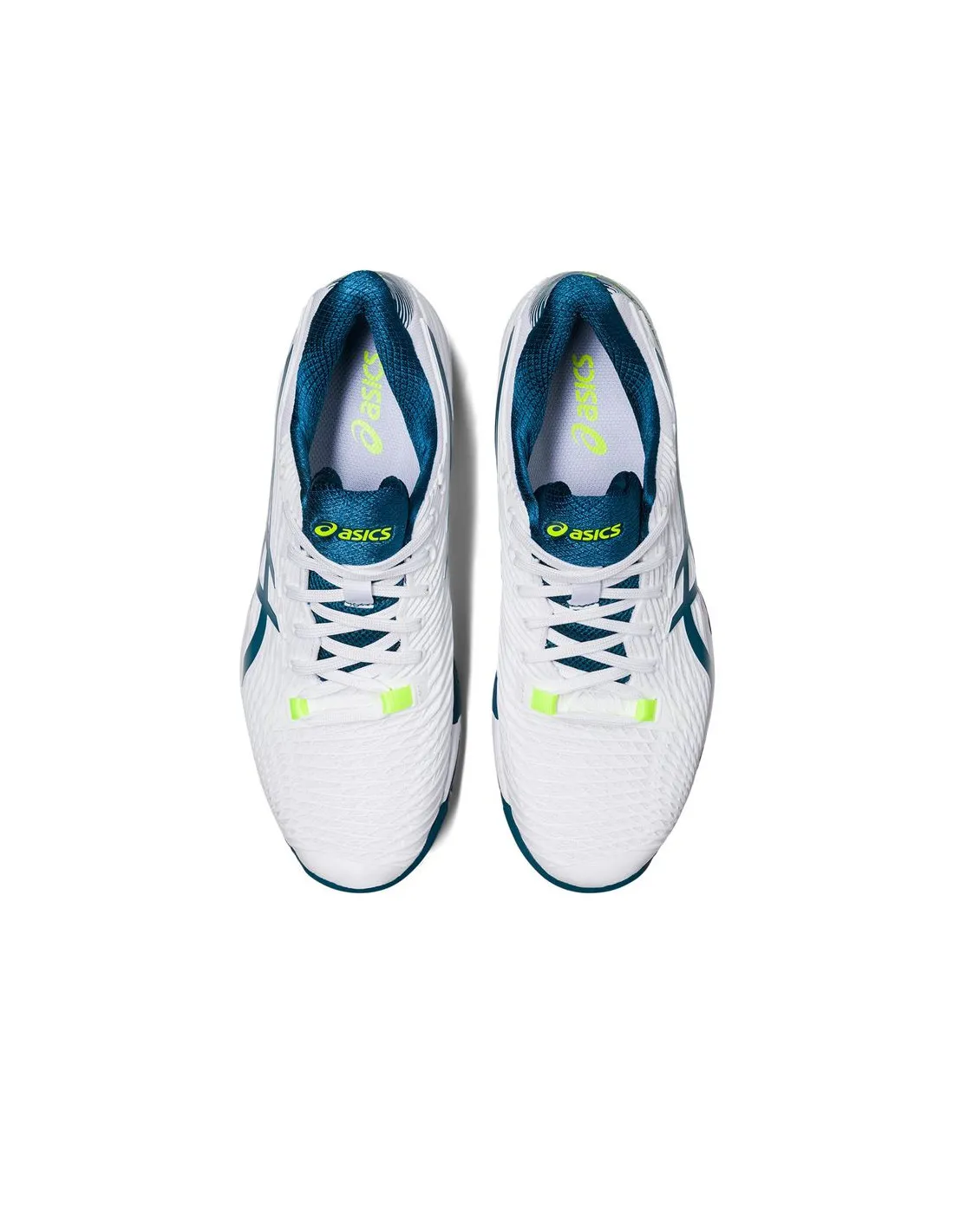 Zapatillas de Tenis ASICS Solution Speed Ff 2 Hombre Blanco/Restful Teal