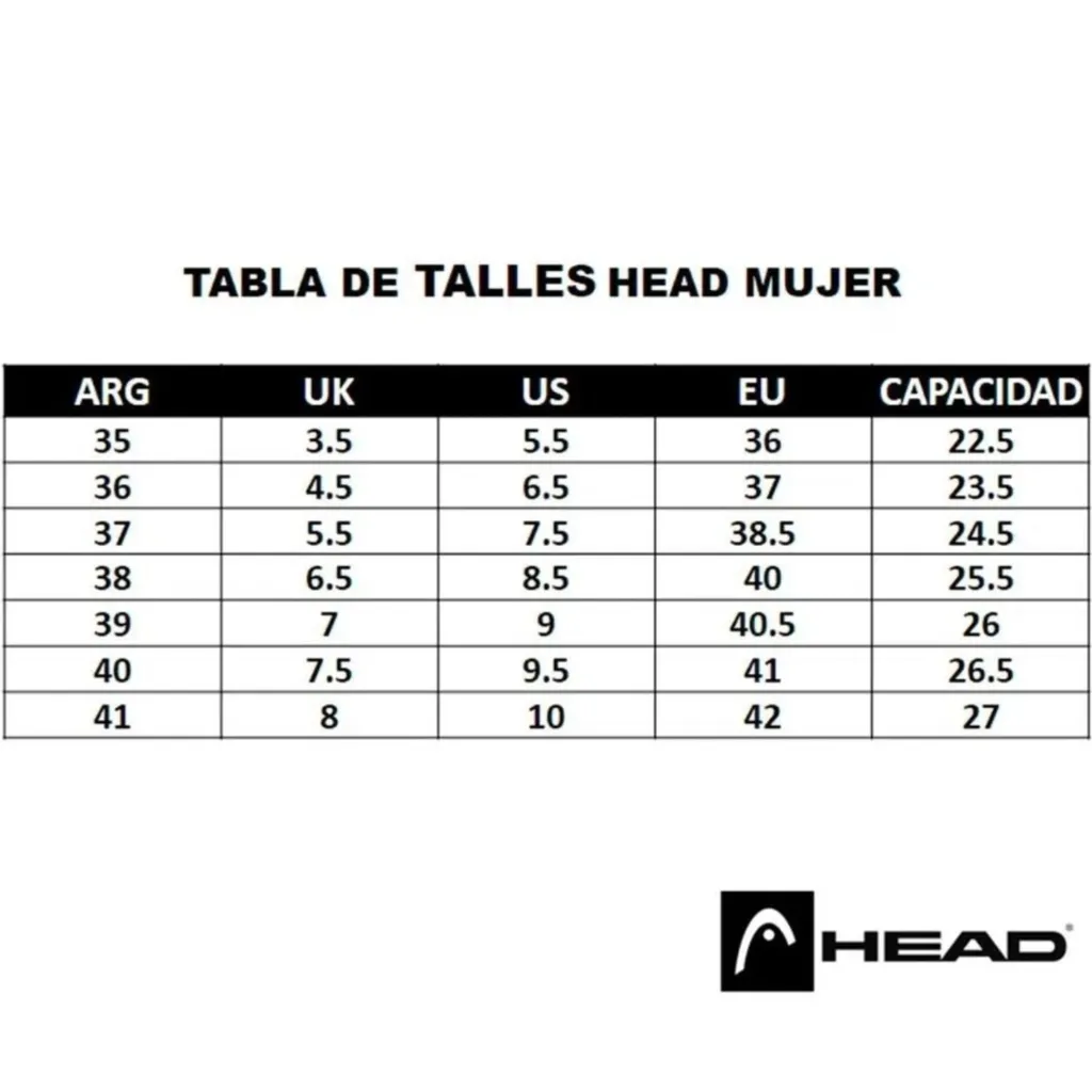 ZAPATILLAS DEPORTIVAS HEAD MUJER TUNEZ  NG/VI