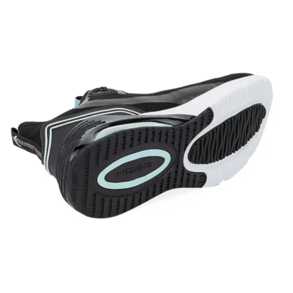 ZAPATILLAS DEPORTIVAS MUJER HEAD SHANGHAI  NEGRO/TURQUESA