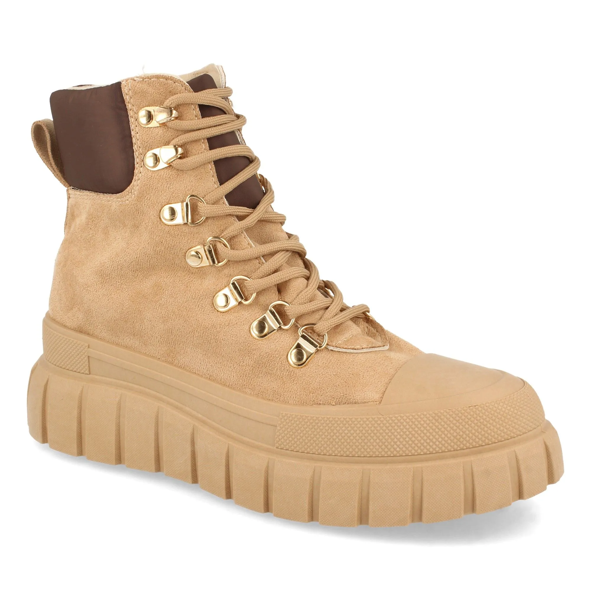 Zapatillas mujer con plataforma mujer color kaki