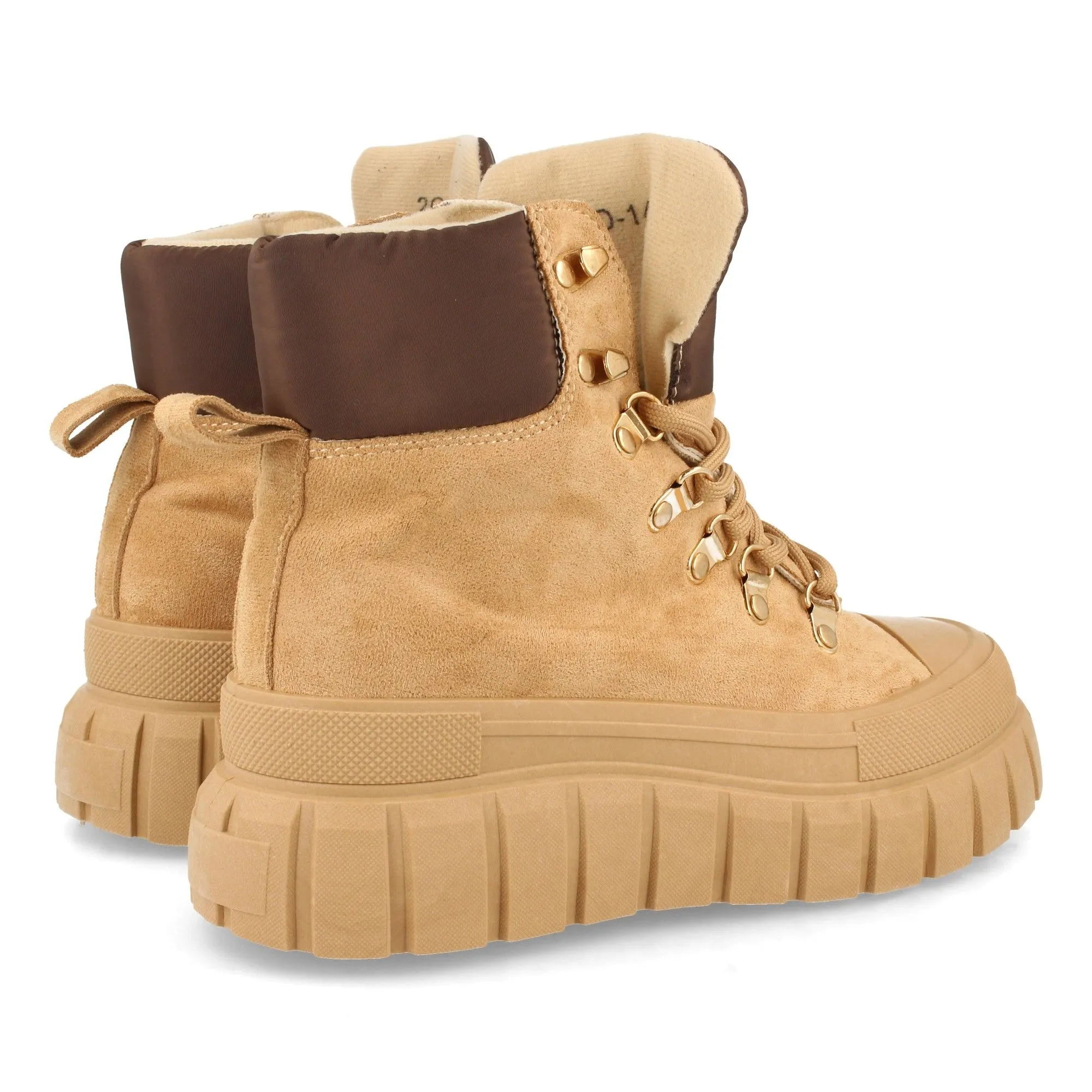 Zapatillas mujer con plataforma mujer color kaki