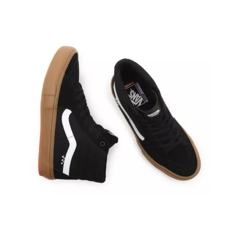 ZAPATILLAS VANS MN SKATE SK8HI (NEGRO/GOMA) PARA HOMBRE