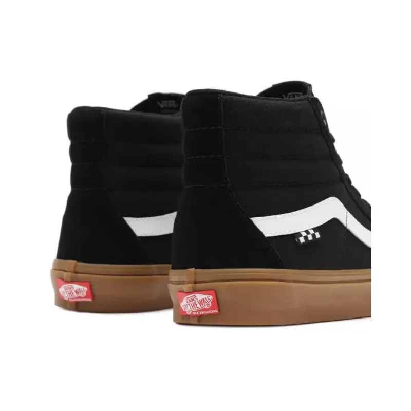 ZAPATILLAS VANS MN SKATE SK8HI (NEGRO/GOMA) PARA HOMBRE