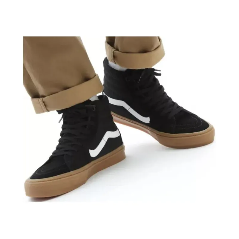ZAPATILLAS VANS MN SKATE SK8HI (NEGRO/GOMA) PARA HOMBRE