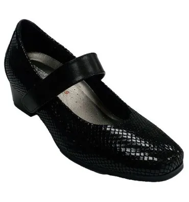 Zapato mujer merceditas especial plantillas ortópedicas Doctor Cutillas en negro