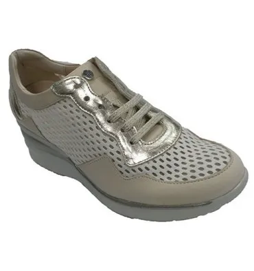 Zapato mujer tipo deportivo PitillosMS en beig