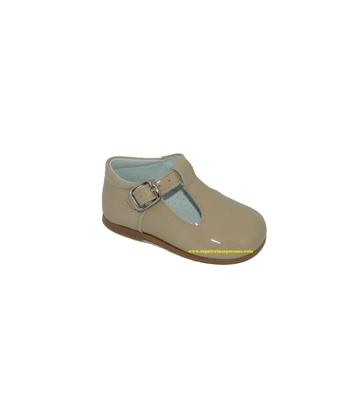 Zapato pepito charol arena