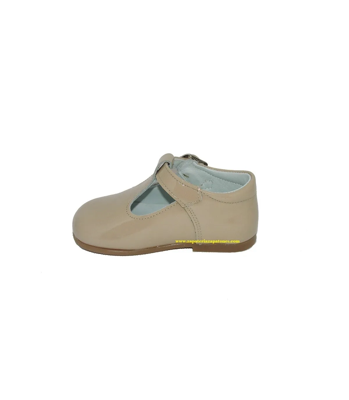 Zapato pepito charol arena