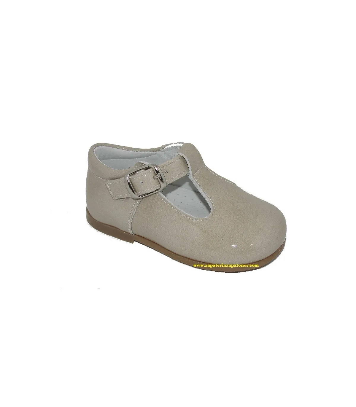 Zapato pepito charol arena