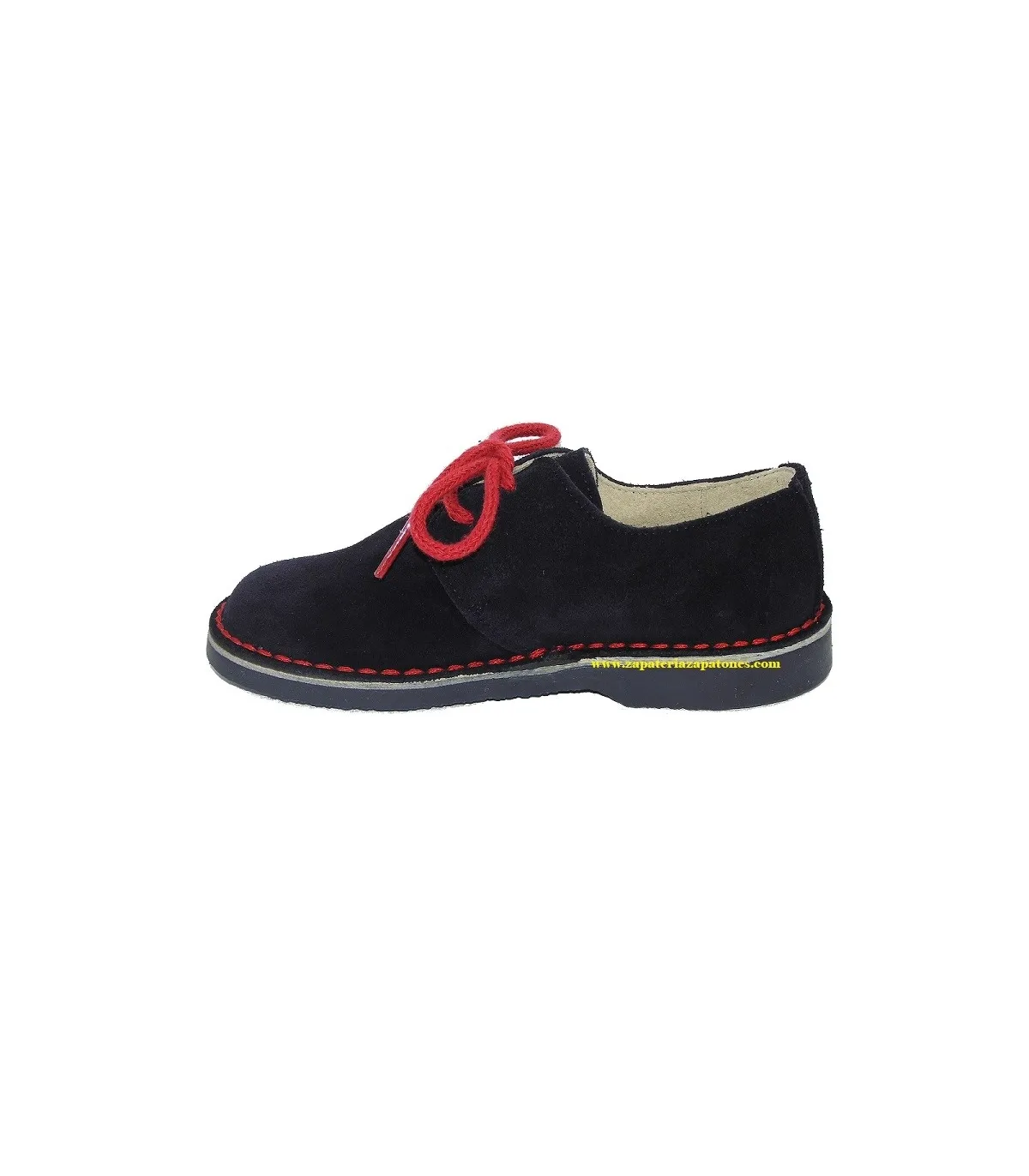 ZAPATO SERRAJE MARINOROJO