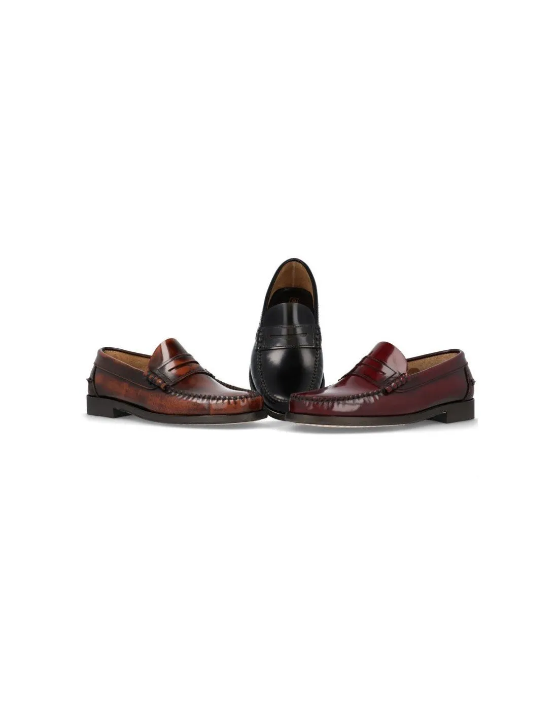 Zapatos castellanos suela cuero