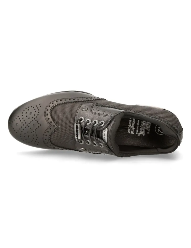Zapatos de piel tacón acero luxor