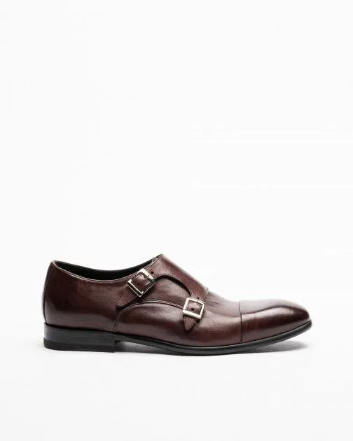 Zapatos Monkstrap PROF 6772 Burdeos