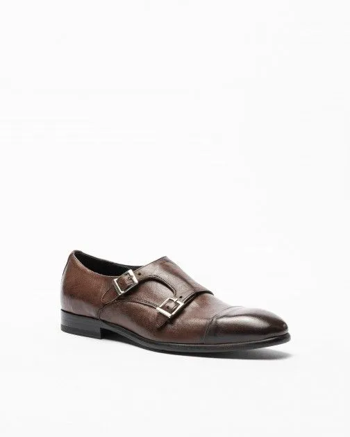 Zapatos Monkstrap PROF 6772 Camel