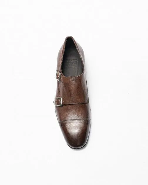 Zapatos Monkstrap PROF 6772 Camel
