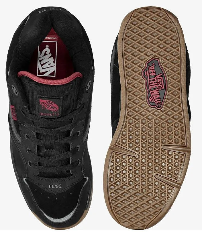 ZAPATOS VANS ROWLEY XLT  BLACK/CHILI PEPPER  MEN´S