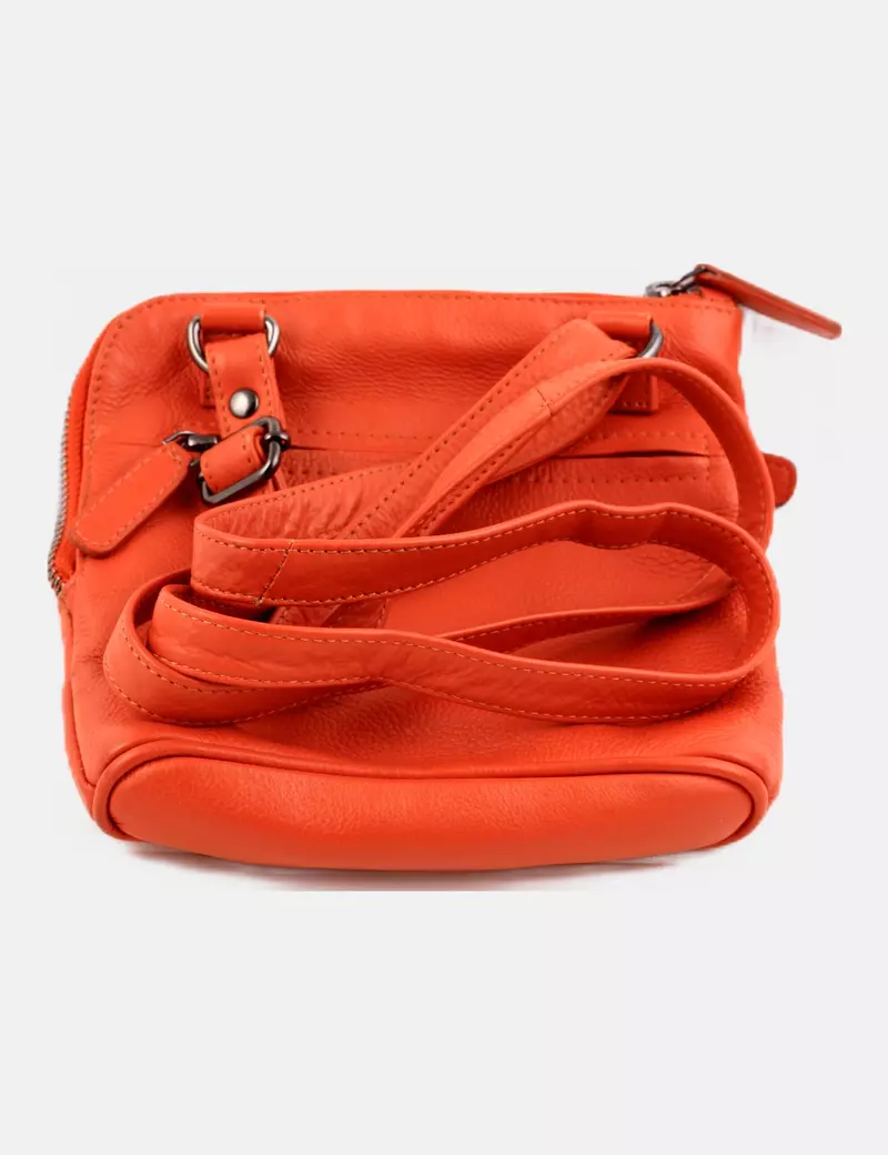 Zerimar Bandolera naranja casual